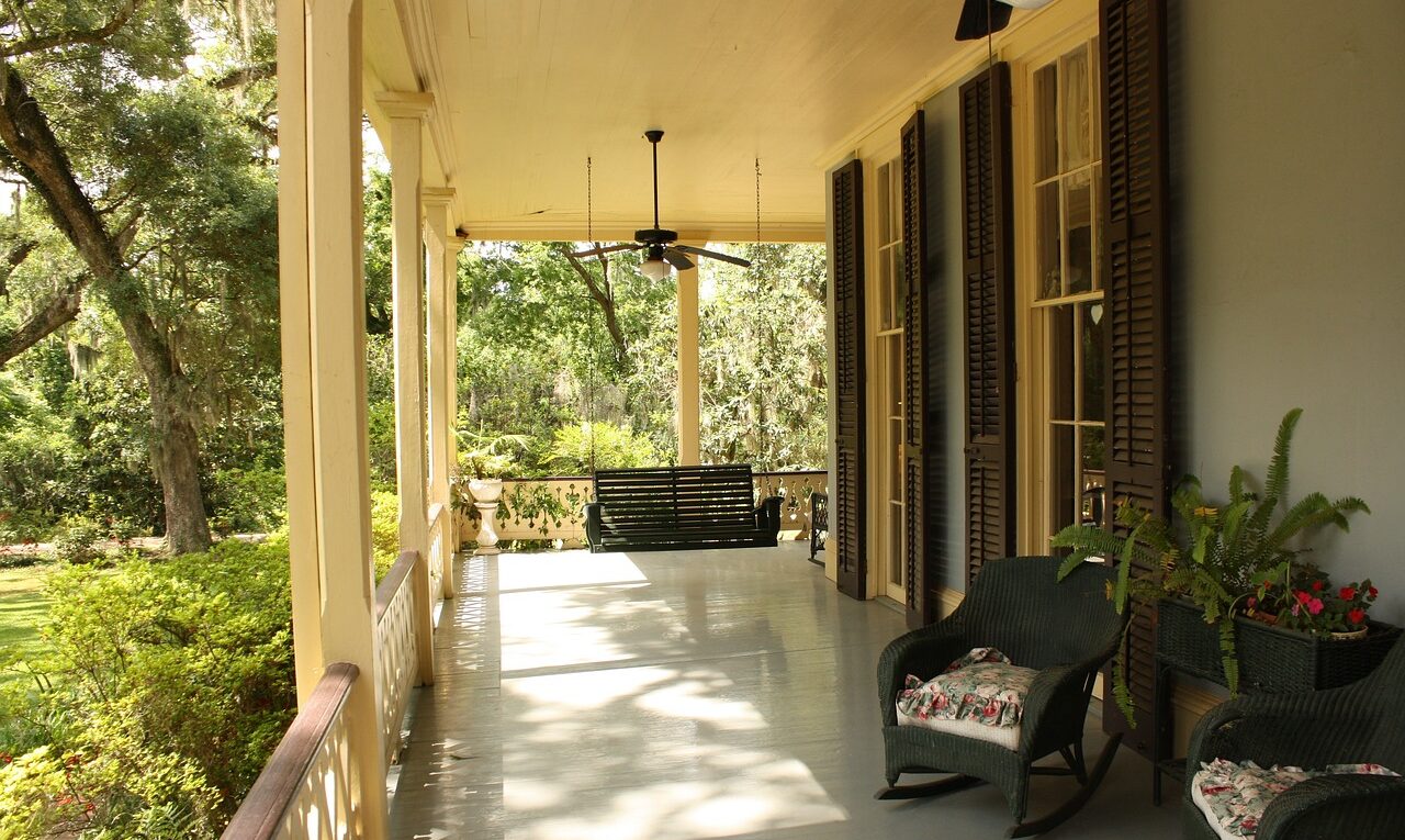 porch, front, house