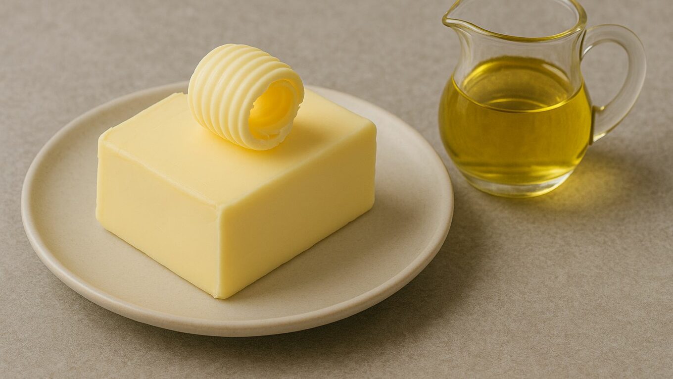 Butter durch Öl ersetzen