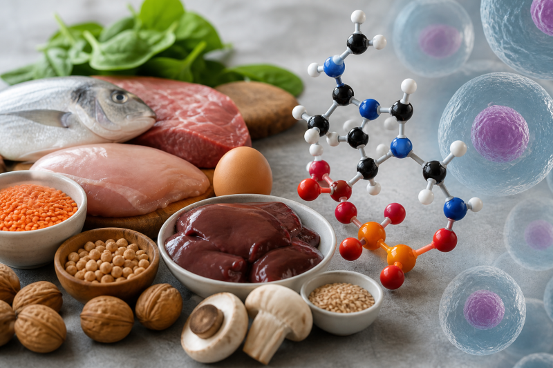 Nukleotide in der Ernährung: Was die Bausteine der Zellen können und woher sie kommen